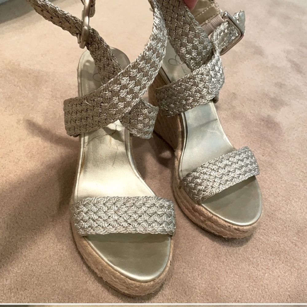 Jessica Simpson wedges